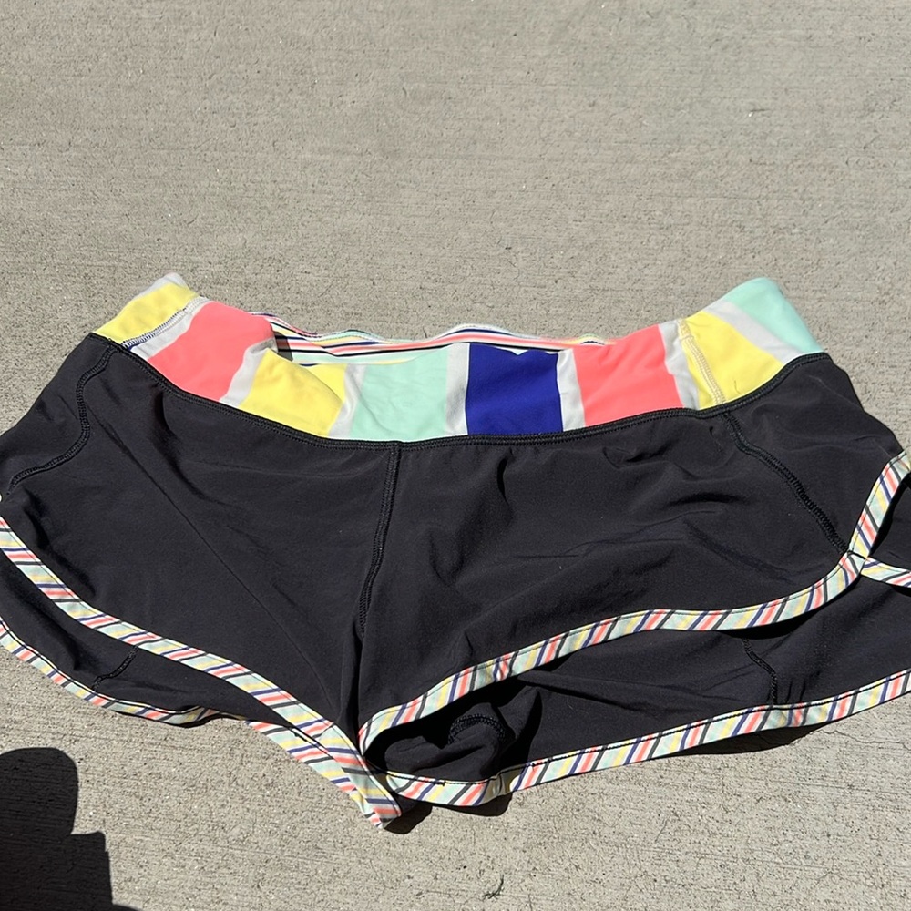 Lululemon rare seawheeze like new speed shorts